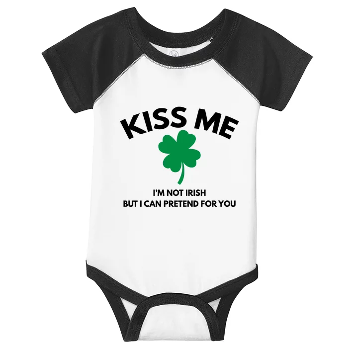 Kiss Me Im Not Irish Infant Baby Jersey Bodysuit