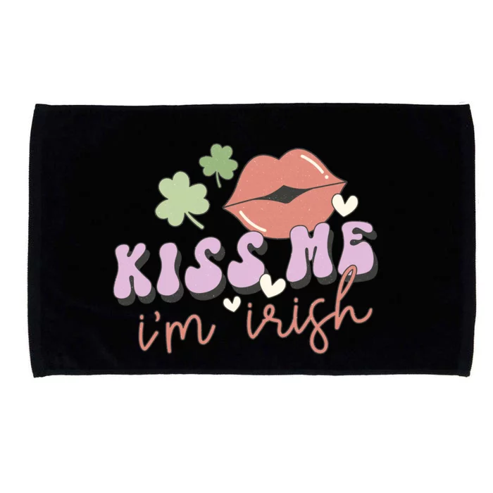 Kiss Me I'm Irish Microfiber Hand Towel