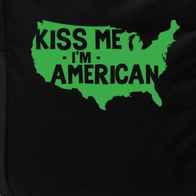 Kiss Me Im American Impact Tech Backpack