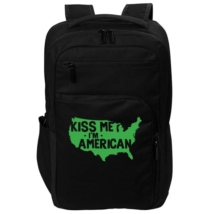 Kiss Me Im American Impact Tech Backpack