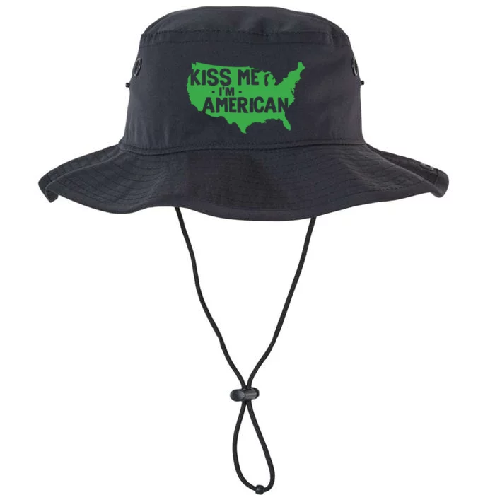 Kiss Me Im American Legacy Cool Fit Booney Bucket Hat