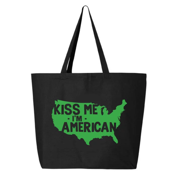 Kiss Me Im American 25L Jumbo Tote