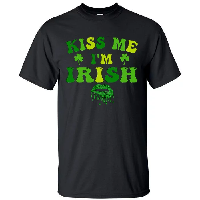 Kissing Me I'm Irish St Patricks Day Gifts Tall T-Shirt