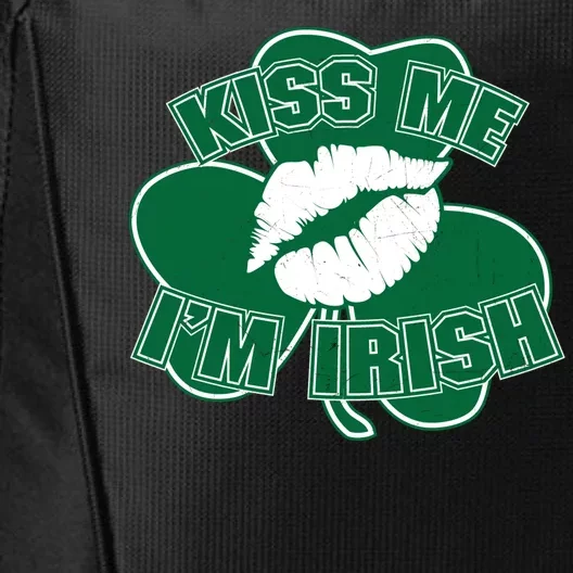 Kiss Me I'm Irish Lips City Backpack