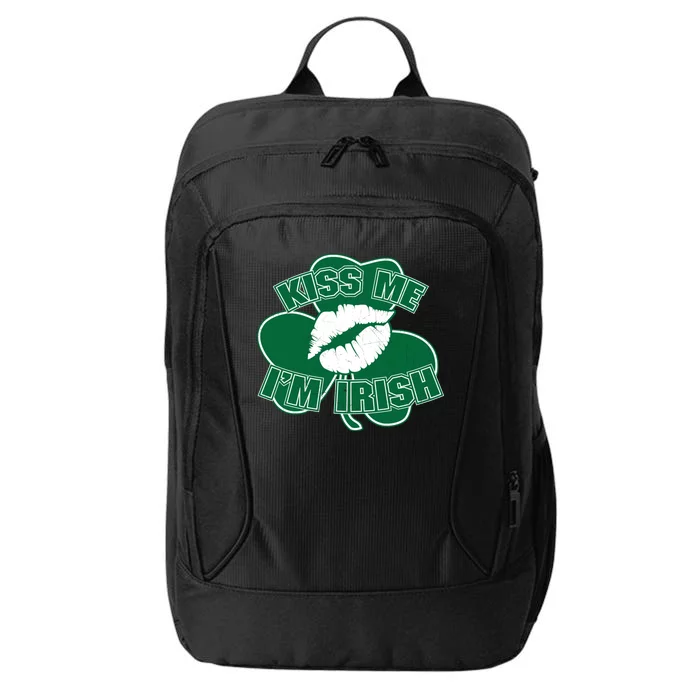 Kiss Me I'm Irish Lips City Backpack