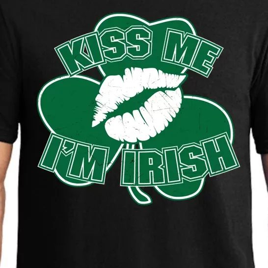 Kiss Me I'm Irish Lips Pajama Set