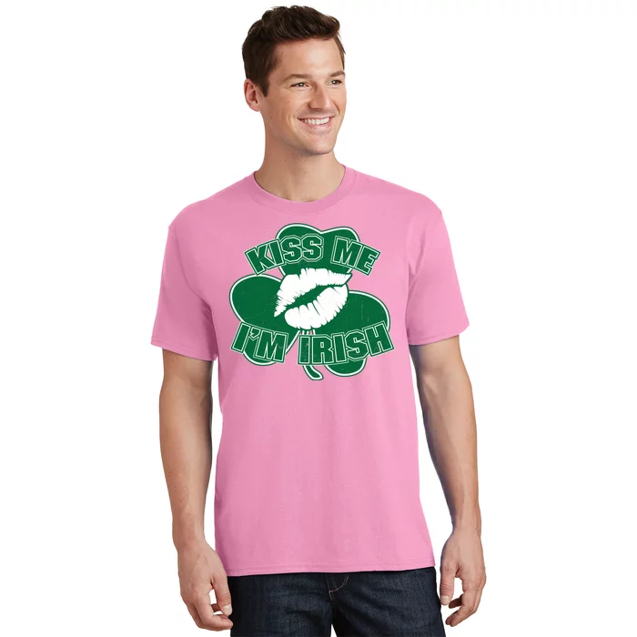 Kiss Me I'm Irish Lips T-Shirt