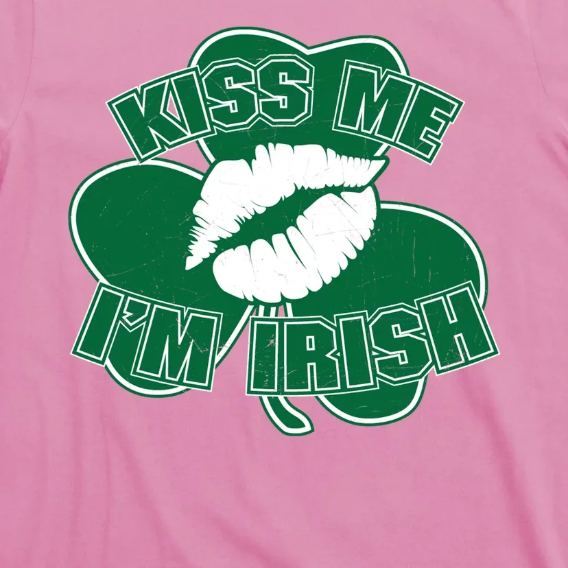 Kiss Me I'm Irish Lips T-Shirt