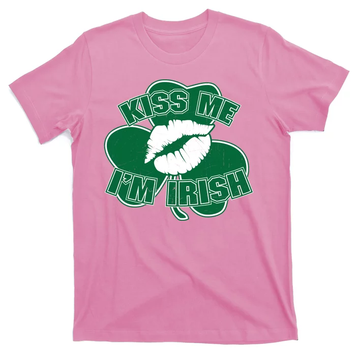 Kiss Me I'm Irish Lips T-Shirt