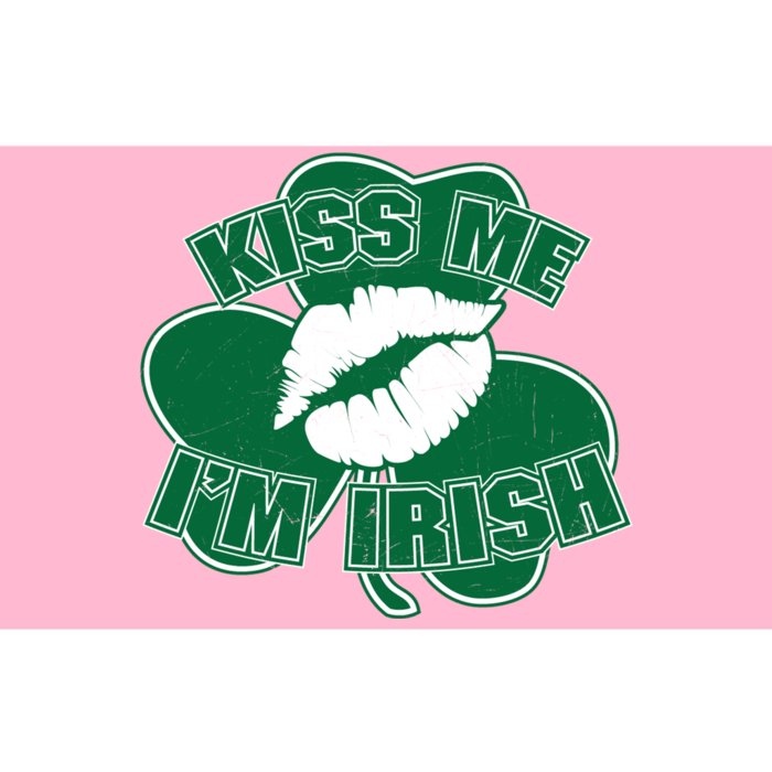 Kiss Me I'm Irish Lips Bumper Sticker