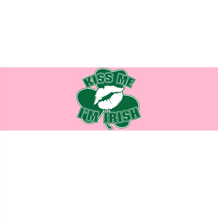 Kiss Me I'm Irish Lips Bumper Sticker