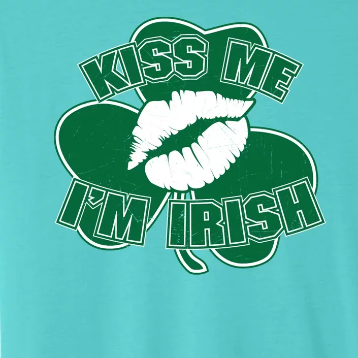 Kiss Me I'm Irish Lips ChromaSoft Performance T-Shirt