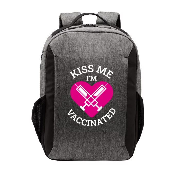 Kiss Me I'm Vaccinated Vector Backpack