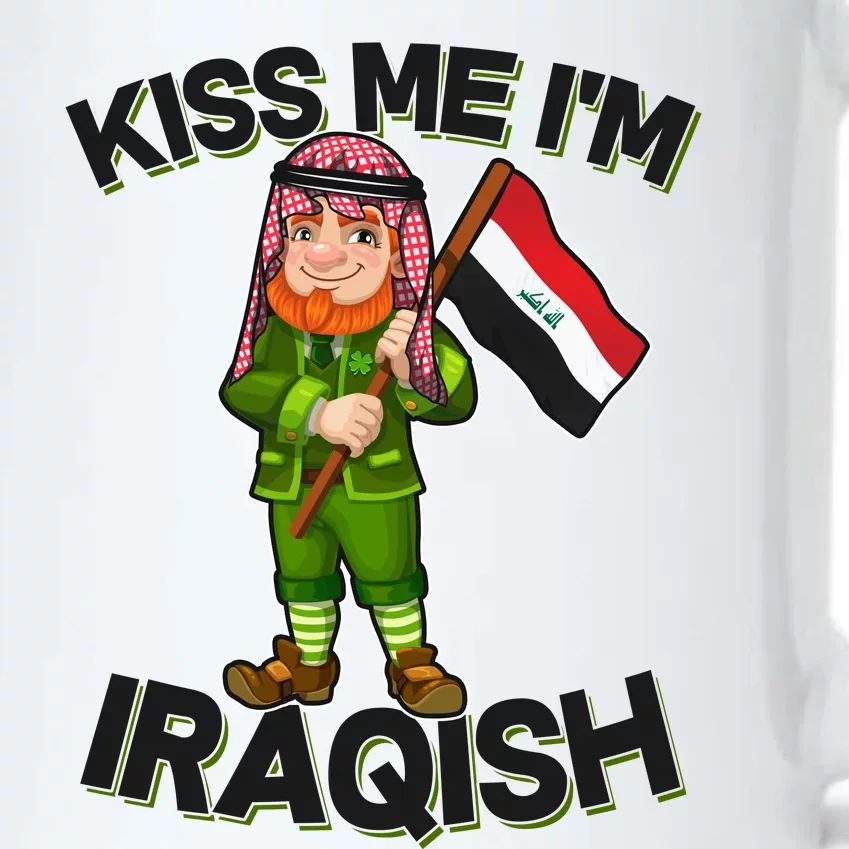 Kiss Me I'm Iraqish Black Color Changing Mug