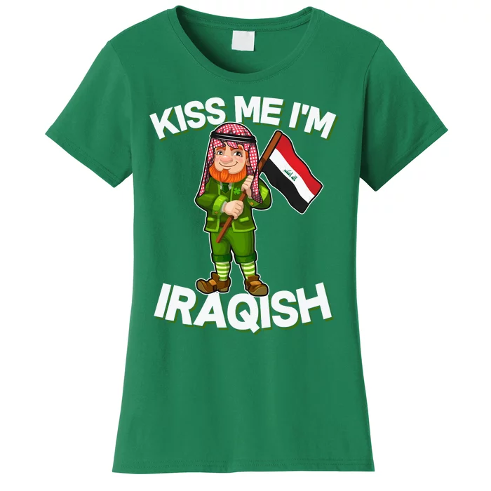 Kiss Me I'm Iraqish Women's T-Shirt