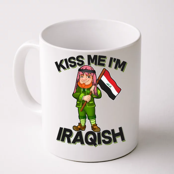 Kiss Me I'm Iraqish Front & Back Coffee Mug