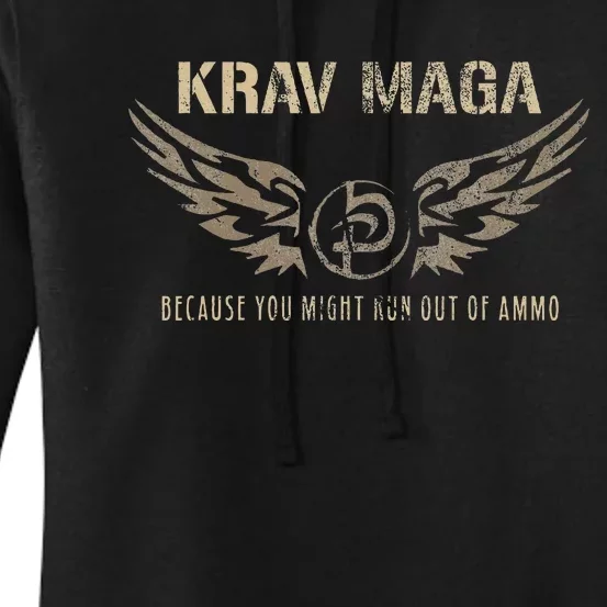 Krav Maga Israeli Military Close Combat System Women's Pullover Hoodie