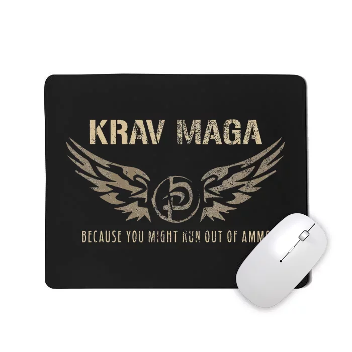 Krav Maga Israeli Military Close Combat System Mousepad