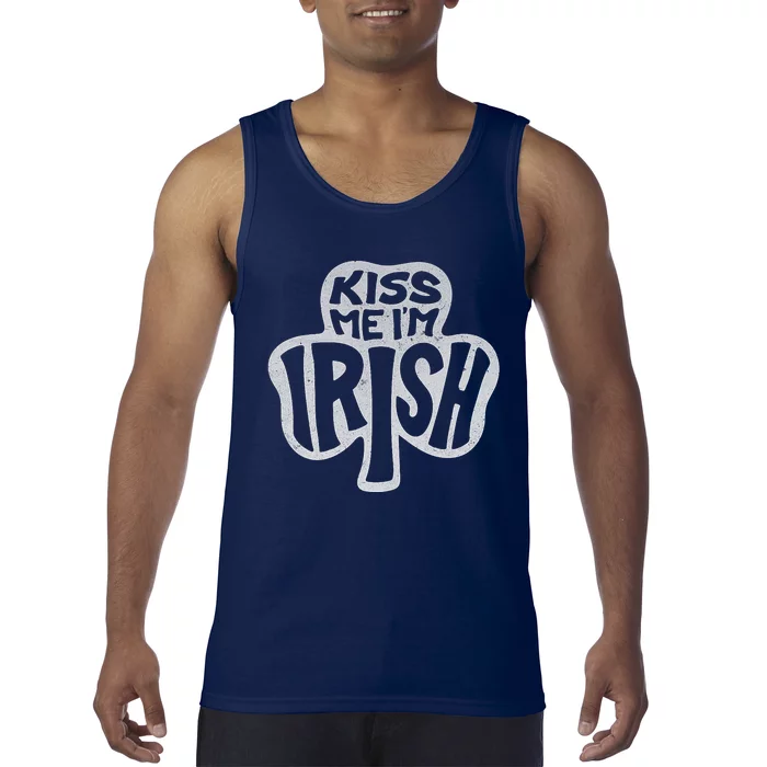 Kiss Me Im Irish Happy St Patricks Day Tank Top