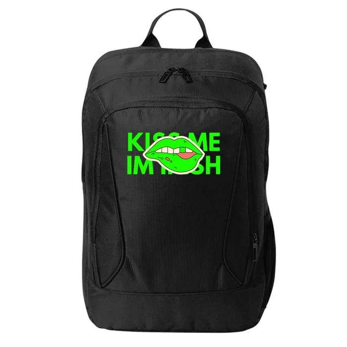 Kiss Me Im Irish St Patricks Day City Backpack