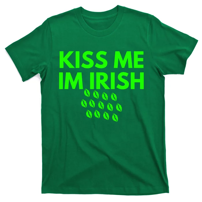 Kiss Me Im Irish St Patricks Day T-Shirt