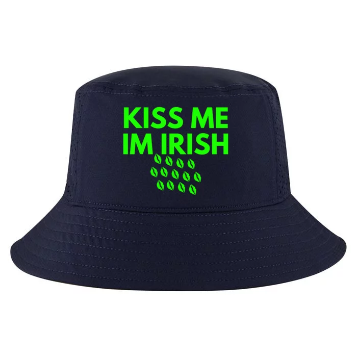 Kiss Me Im Irish St Patricks Day Cool Comfort Performance Bucket Hat