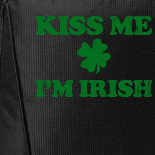 Kiss Me Im Irish St Patricks Day City Backpack