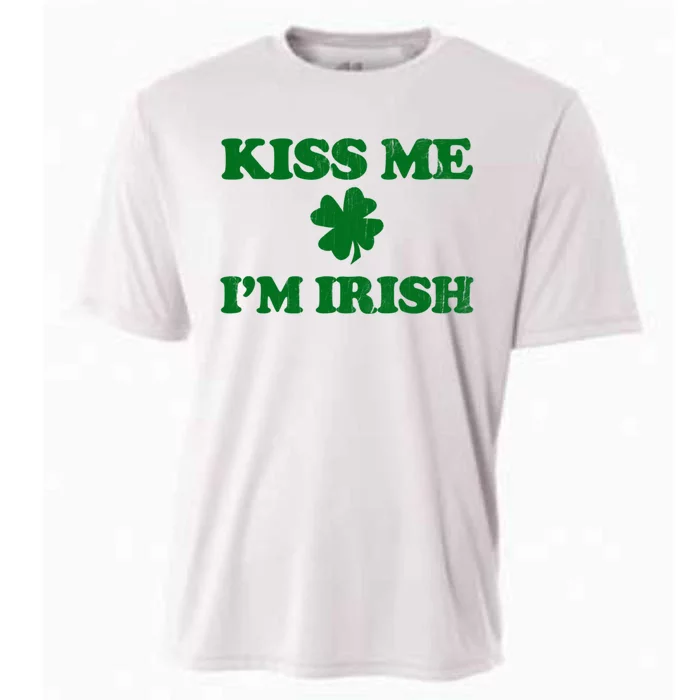 Kiss Me Im Irish St Patricks Day Cooling Performance Crew T-Shirt