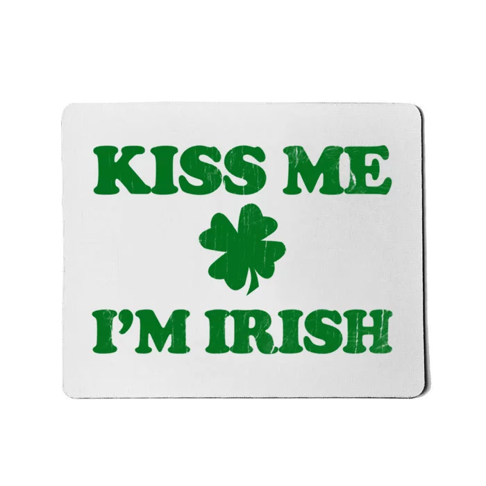 Kiss Me Im Irish St Patricks Day Mousepad