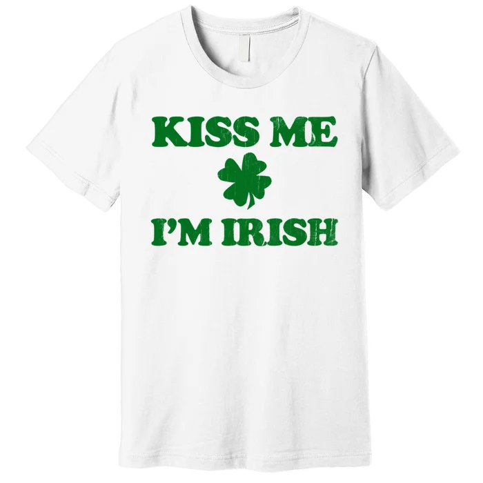 Kiss Me Im Irish St Patricks Day Premium T-Shirt