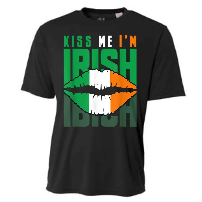 Kiss Me IM Irish St. PaddyS Day Irish Lads Or Ladies Cooling Performance Crew T-Shirt