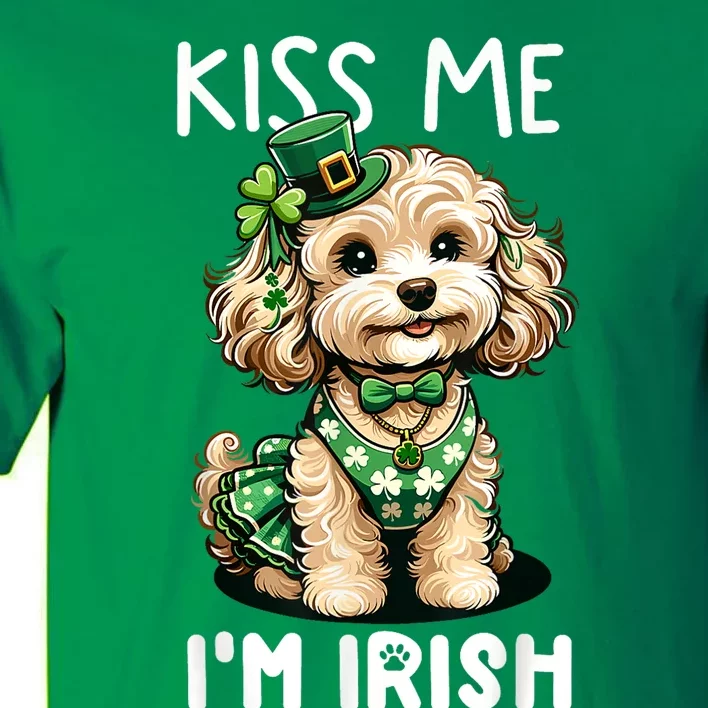 Kiss Me Im Irish Doodle St Patricks Day Dog Tall T-Shirt