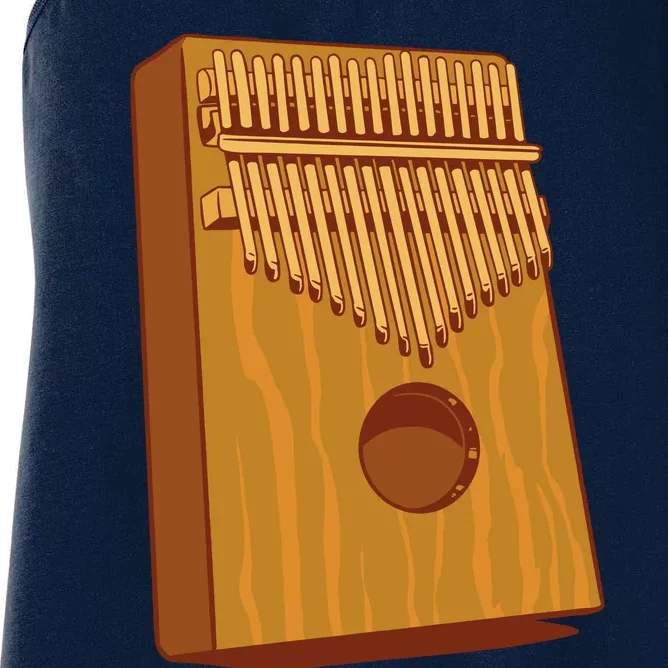 Kalimba Musical Instrument Women's Racerback Tank