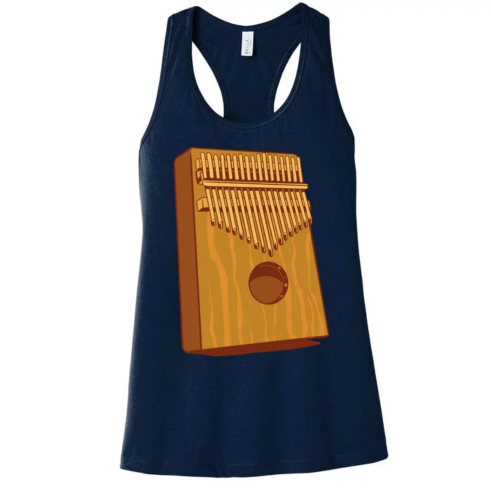 Kalimba Musical Instrument Women's Racerback Tank