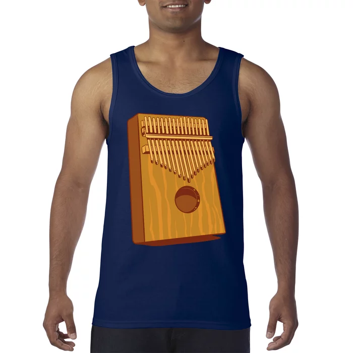 Kalimba Musical Instrument Tank Top