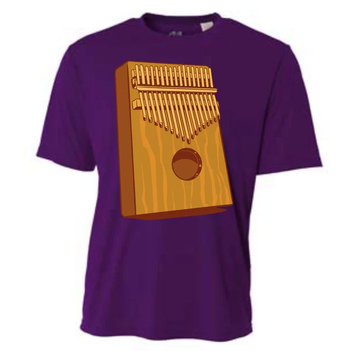 Kalimba Musical Instrument Cooling Performance Crew T-Shirt