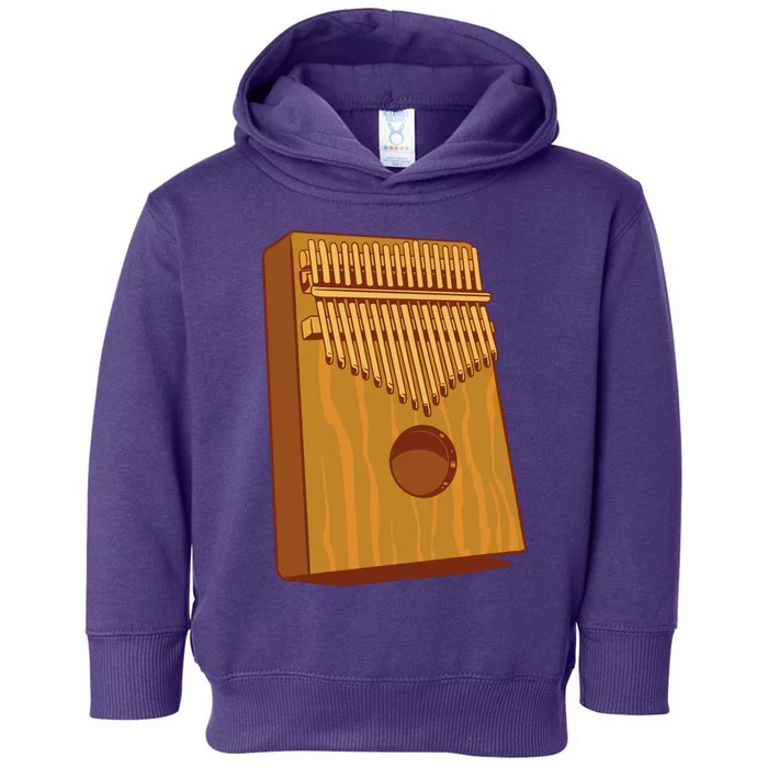 Kalimba Musical Instrument Toddler Hoodie