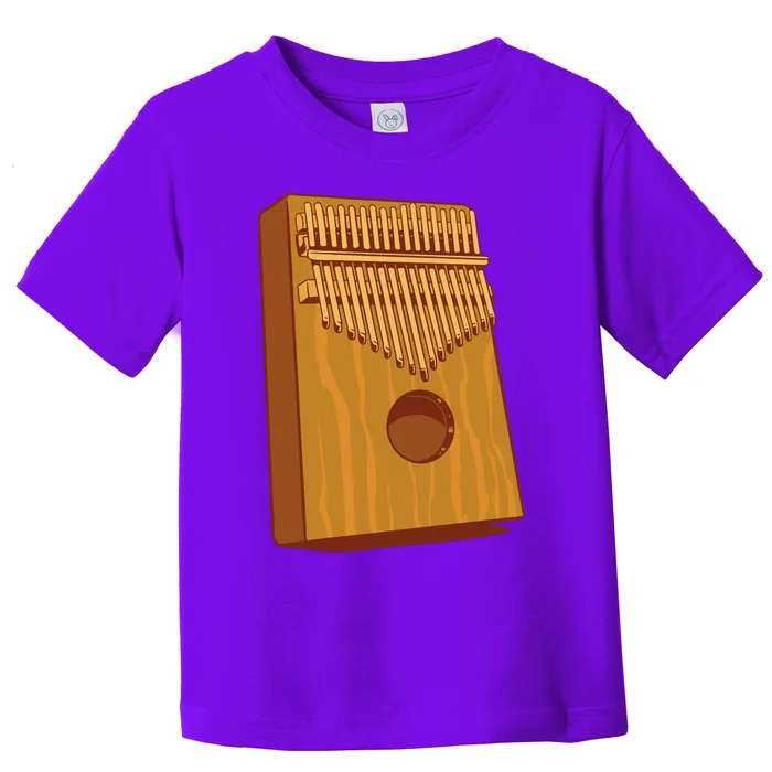 Kalimba Musical Instrument Toddler T-Shirt