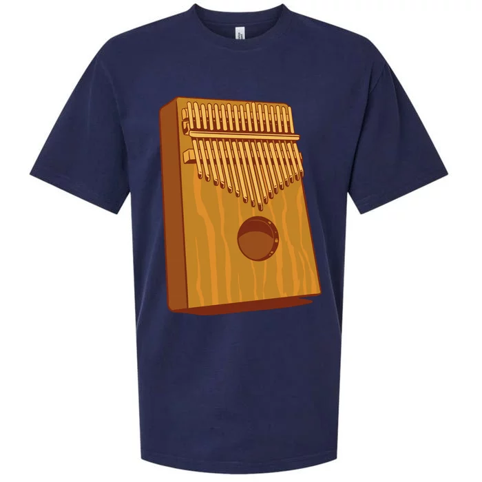 Kalimba Musical Instrument Sueded Cloud Jersey T-Shirt