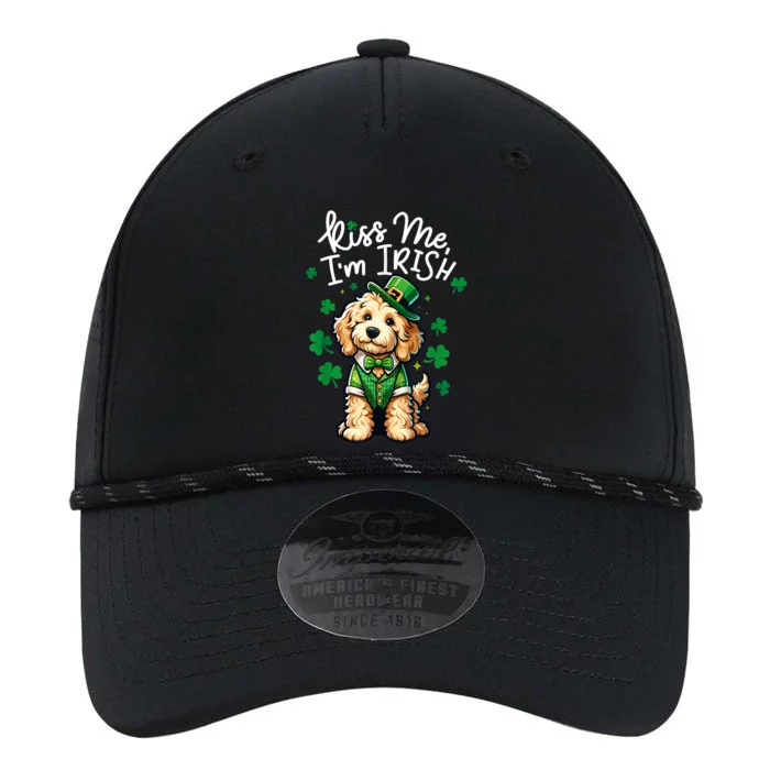 Kiss Me Im Irish Doodle Funny St Patricks Day Performance The Dyno Cap