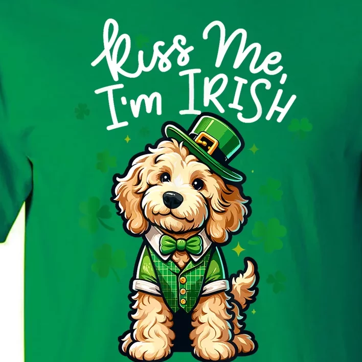 Kiss Me Im Irish Doodle Funny St Patricks Day Tall T-Shirt