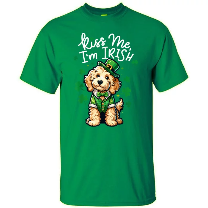 Kiss Me Im Irish Doodle Funny St Patricks Day Tall T-Shirt