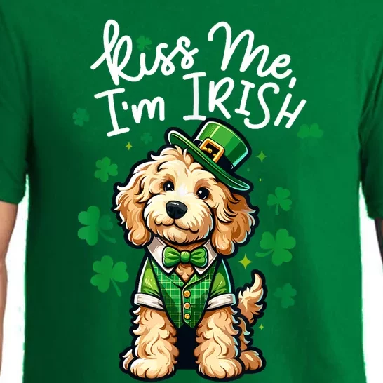 Kiss Me Im Irish Doodle Funny St Patricks Day Pajama Set