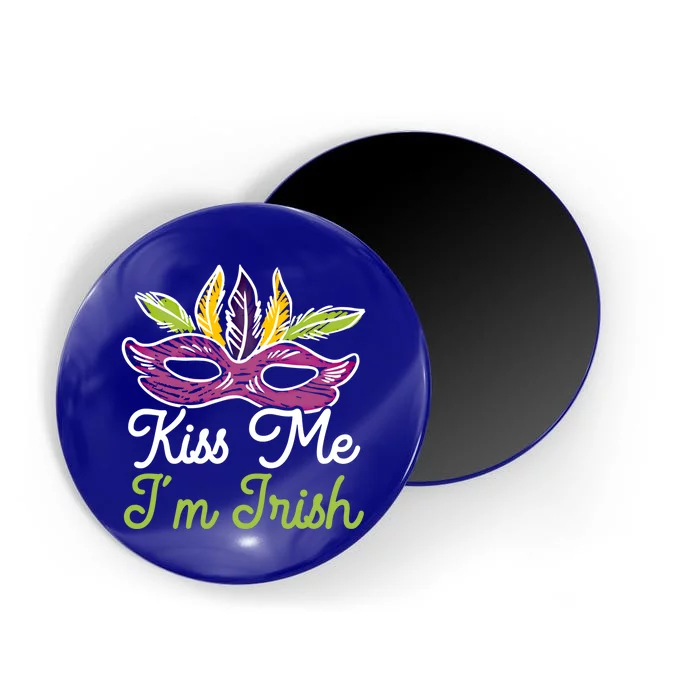 Kiss Me I'm Irish Mardi Gras Parade Masquerade Great Gift Magnet ...