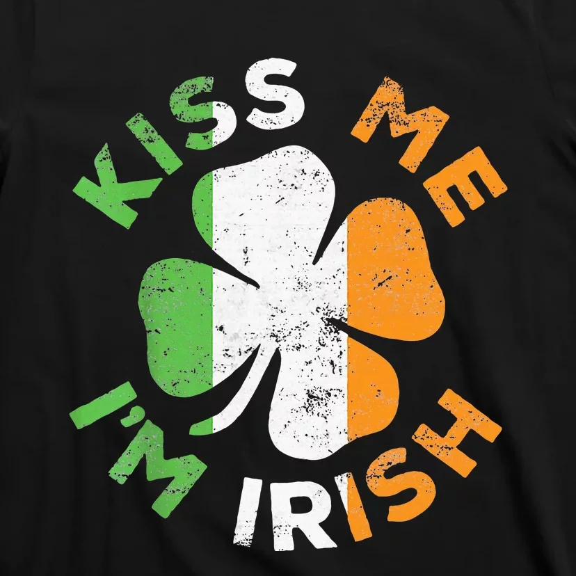 Kiss Me IM Irish Saint Patrick Day T-Shirt