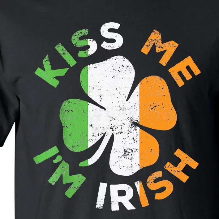 Kiss Me IM Irish Saint Patrick Day Tall T-Shirt