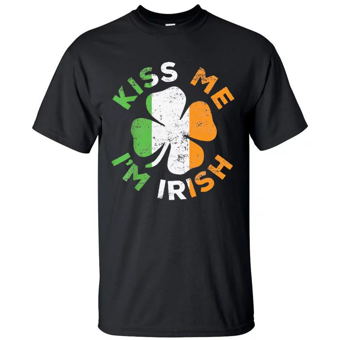 Kiss Me IM Irish Saint Patrick Day Tall T-Shirt