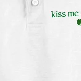 Kiss Me IM Irish Dry Zone Grid Performance Polo