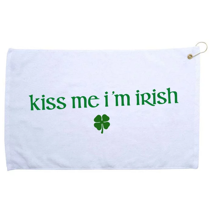 Kiss Me IM Irish Grommeted Golf Towel