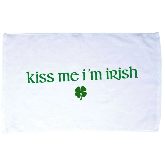 Kiss Me IM Irish Microfiber Hand Towel